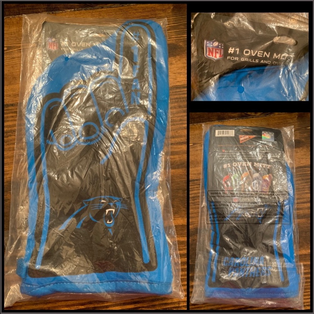 BNIP || Carolina Panthers #1 Oven & Grill Mit